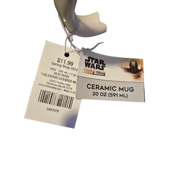 Star Wars Baby Yoda "Protect, Attack, Take Naps" Ceramic Mug - Picture 4 of 4